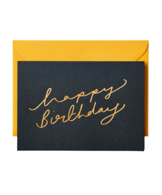 Kartīte Happy Birthday Scroll Flint, Katie Leamon