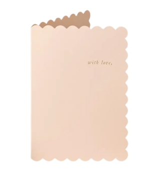 Kartīte Scallop With Love, Blush  Katie Leamon