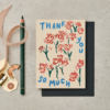 Kartīte Thank You So Much Flower, Katie Leamon-2-Manilla