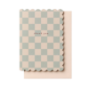 Kartīte Thank you Chequer, Katie Leamon-Manilla