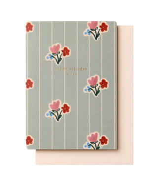 Kartīte Wallpaper Posy Birthday, Katie Leamon