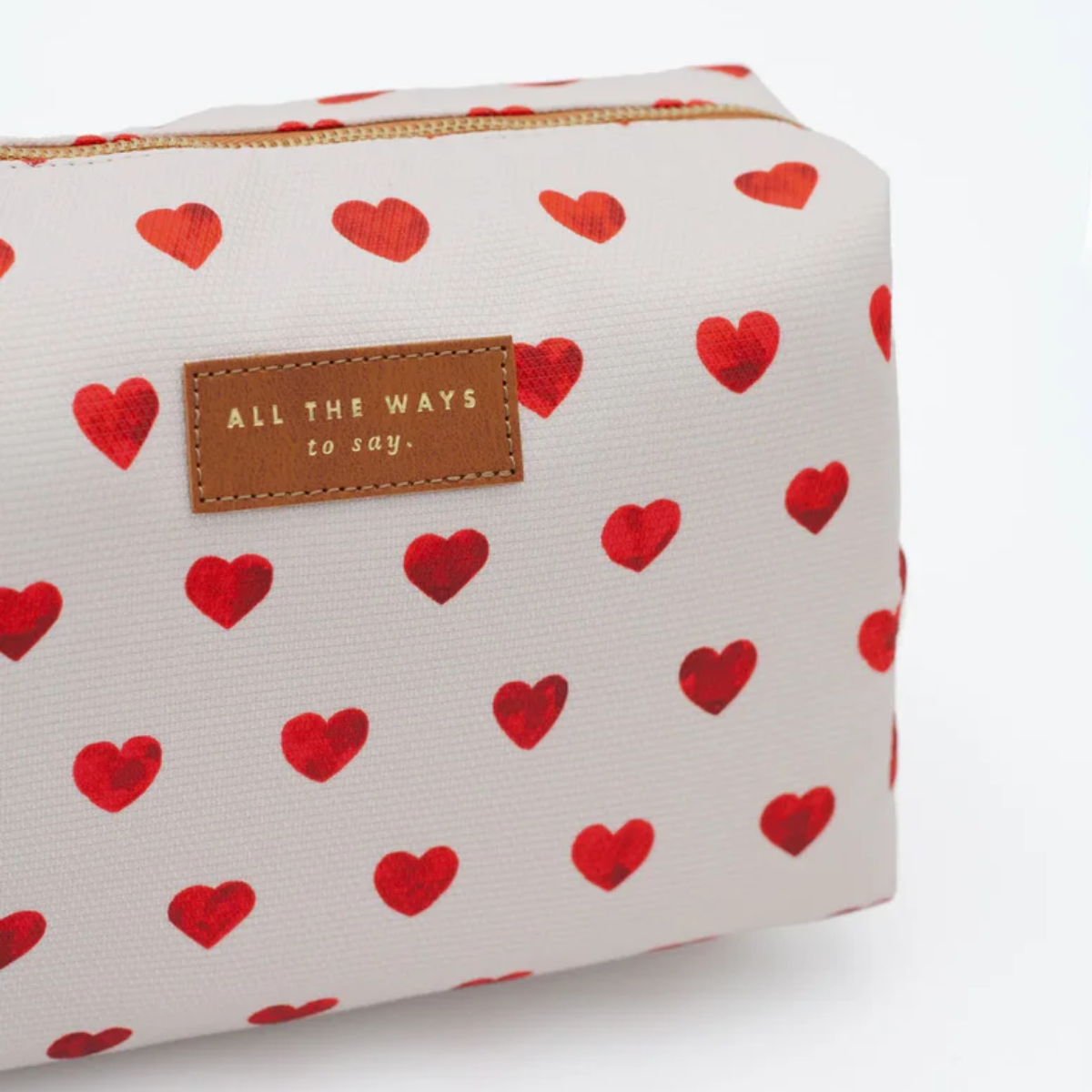 Maks Red heart Toiletry, All the ways to say-3-Manilla