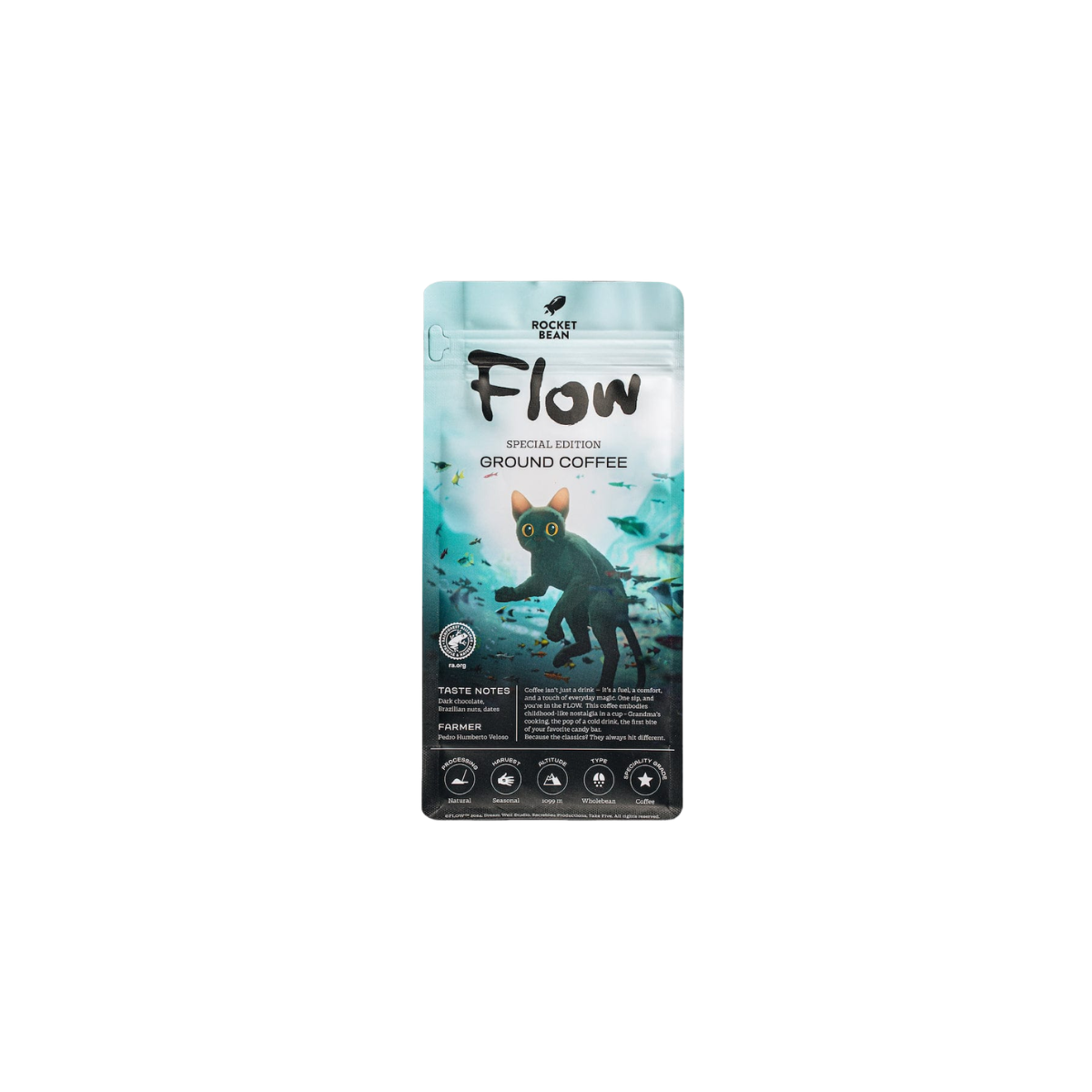 Malta kafija Flow, Brazīlija, 250 g-Manilla
