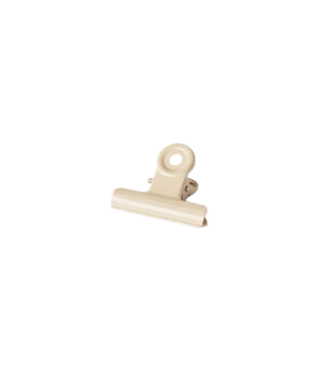 Metāla klipsis Office, Beige, 40 mm, medium