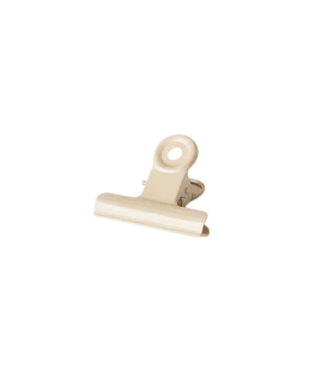 Metāla klipsis Office, Beige, 50 mm, medium