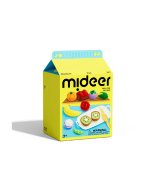 Modelēšanas masas komplekts Mellow dough Fruit, Mideer