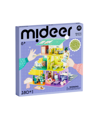 Radošais komplekts Creative 3D Villa, Mideer