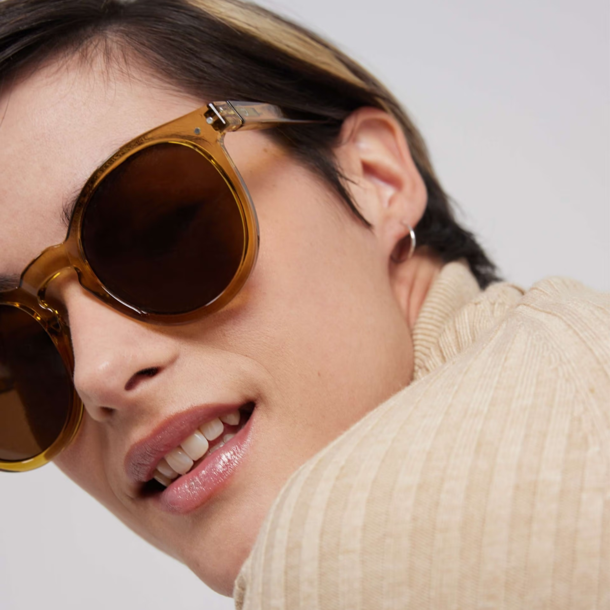 Saulesbrilles IZIPIZI SUN M Golden Green-3-Manilla
