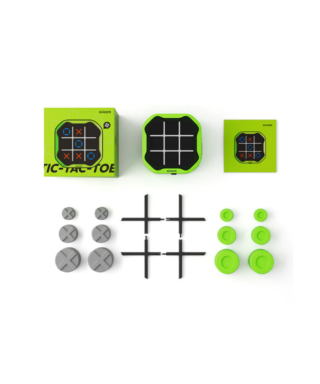 Interaktīvā spēļu konsole Tic-Tac-Toe Bolt, Green, Giiker