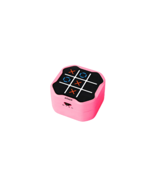 Interaktīvā spēļu konsole Tic-Tac-Toe Bolt, Pink, Giiker
