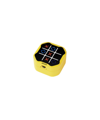 Interaktīvā spēļu konsole Tic-Tac-Toe Bolt, Yellow, Giiker