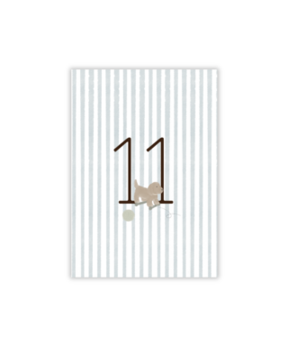 Ciparu kartīte 11, Little Wonder, vienpusēja, Manilla
