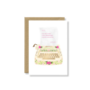 Kartīte Love you mum, typewriter, All The ways to say-Manilla