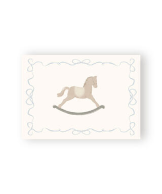 Kartīte Rocking Horse, Blue, Little Wonder, Manilla