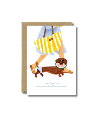 Kartīte Summer dachshund, All The ways to say