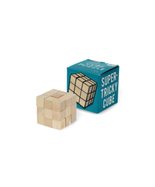 Koka spēle Wooden cube puzzle