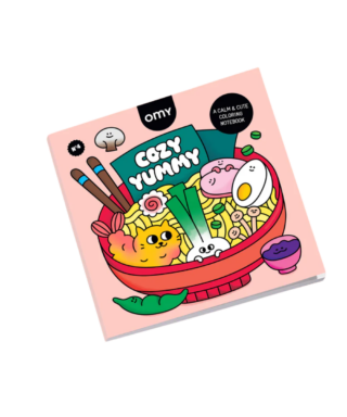 Krāsojamā grāmata Cozy Art, Yummy, Omy