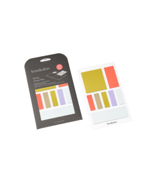 Līmlapiņas Sticky Pad, Semikolon