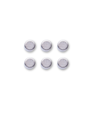 Magnēti Round, Stainless Steel, Extra strong, 6 gab.