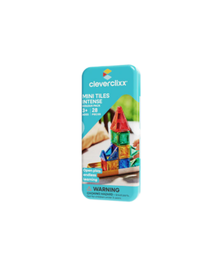 Magnētiskais konstruktors Mini Tiles Pack Intense, CleverClixx