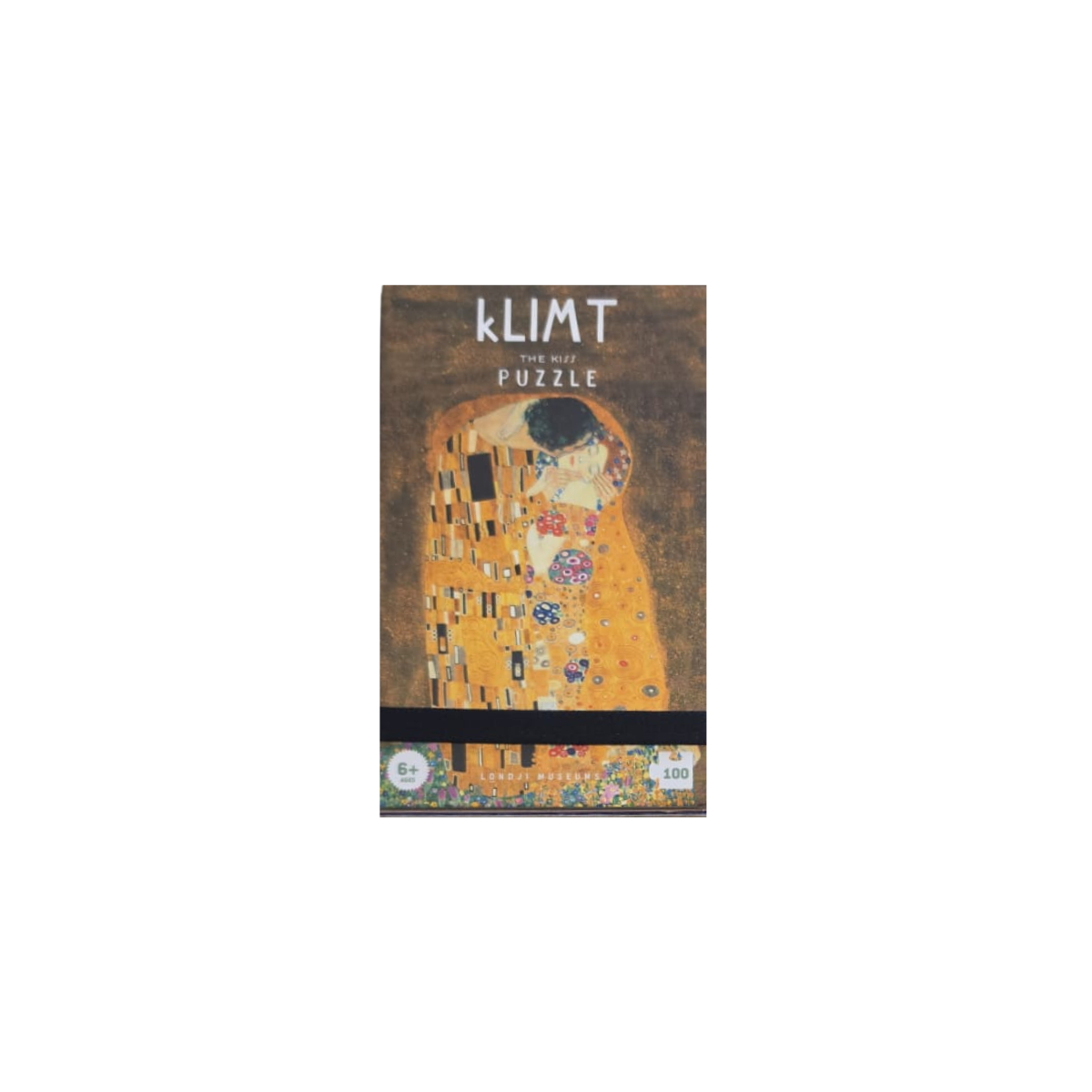 Mini puzle Klimt, The Kiss, 100 gab., Mini, Londji-Manilla