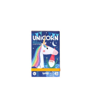 Mini puzle Unicorn, 24 gab., Mini, Londji