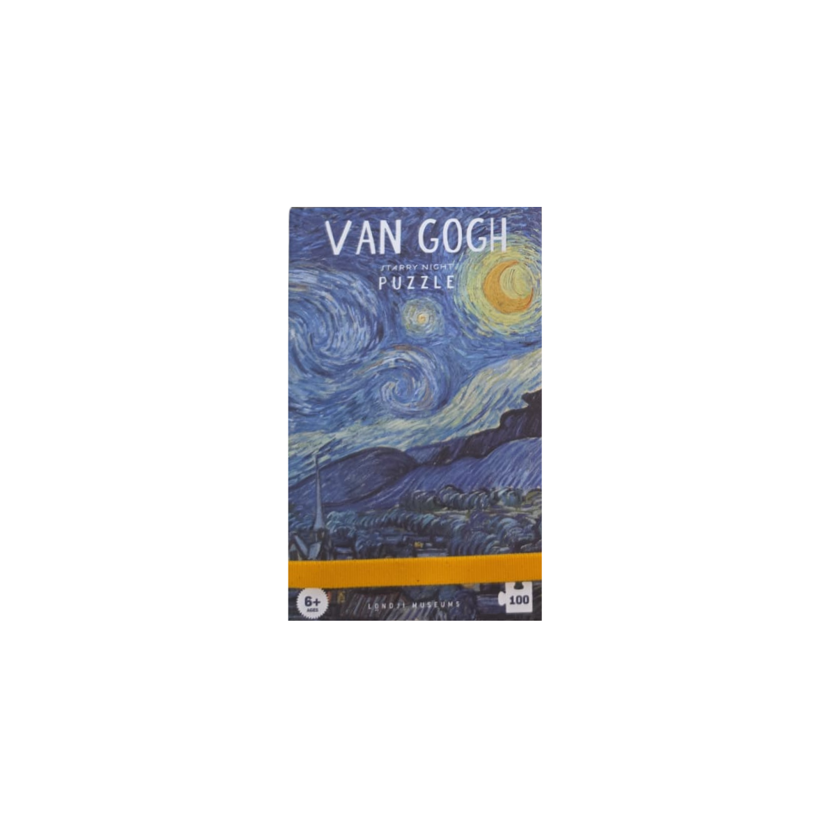 Mini puzle Van Gogh,Starry Night, 100 gab., Mini, Londji-Manilla