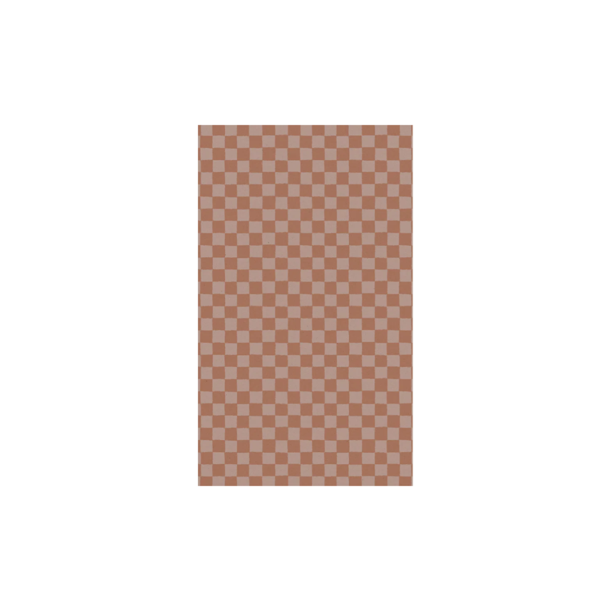 Papīra tūta Checker, Powder_Vintage Rose, vidēja-Manilla