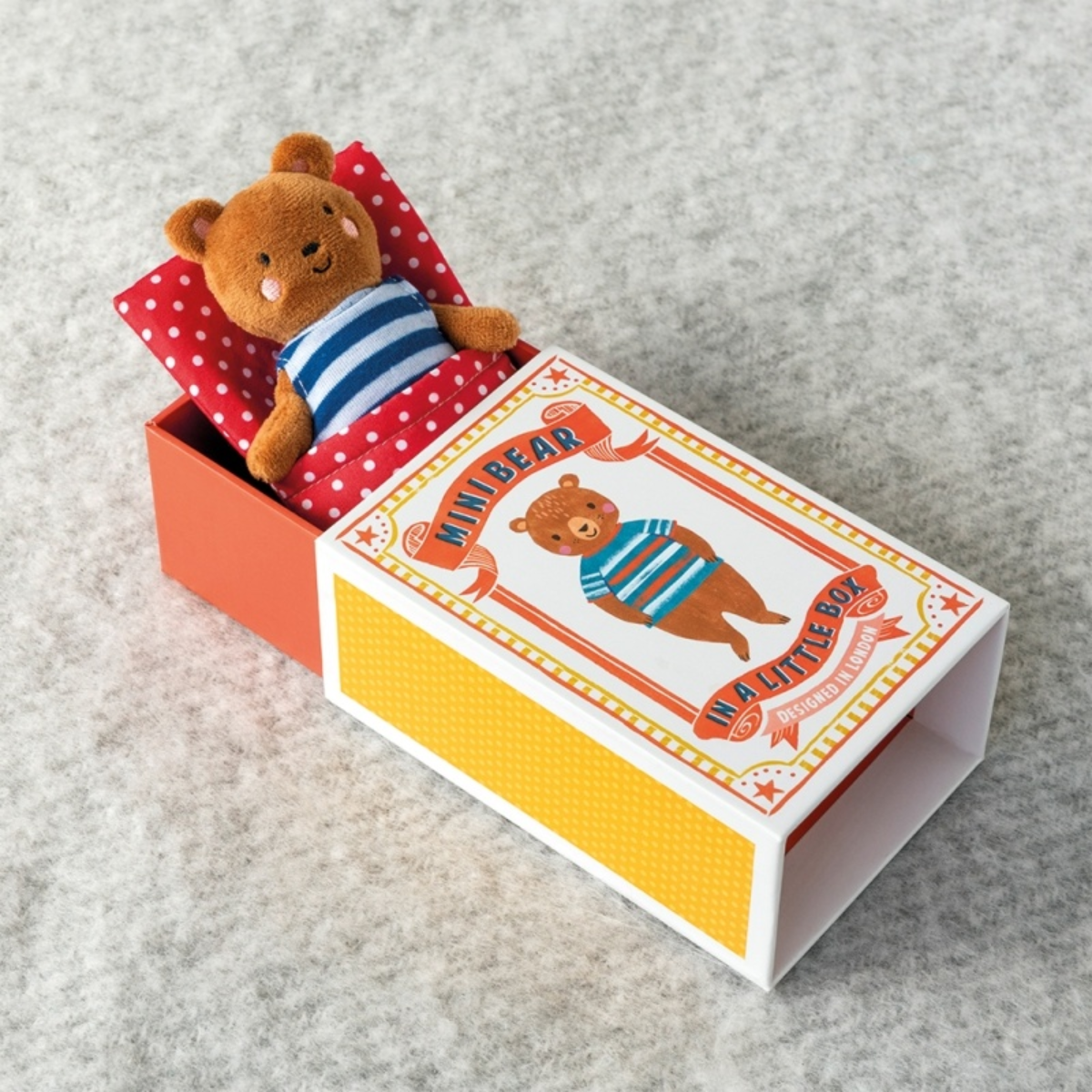Rotaļlieta Mini Bear in a Little Box, 11.5 cm-Manilla-3