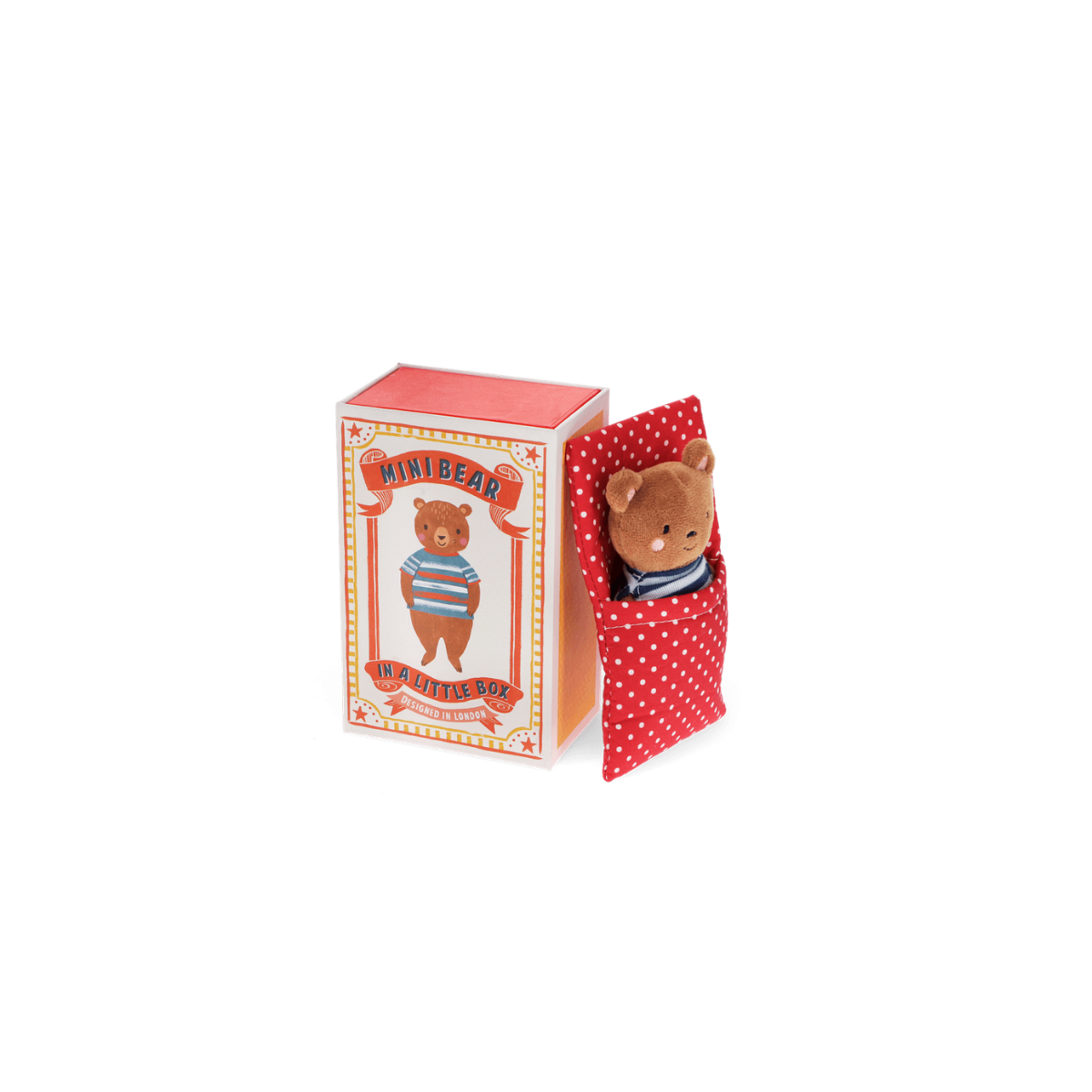 Rotaļlieta Mini Bear in a Little Box, 11.5 cm-Manilla