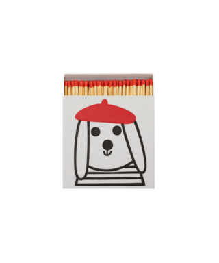 Sērkociņi Dog with a red hat, Archivist Gallery