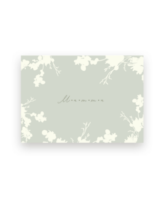 Kartīte Mamma, Tiny blossom, Mint bloom, Manilla