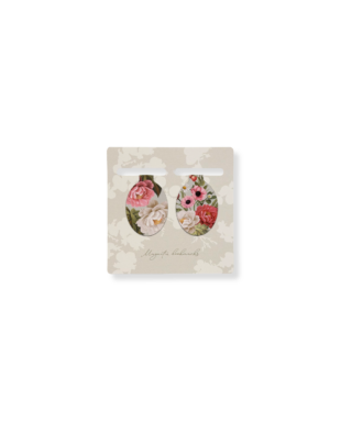 Magnētiskās grāmatzīmes Round, Mint Bloom