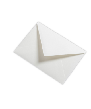 C6 izmēra aploksne Lined Laid paper edge, ar trijstūra veida aizdari