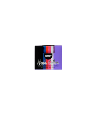 Krīts matu krāsošanai Hair Chalk, Wicked, 6 gab., OMY