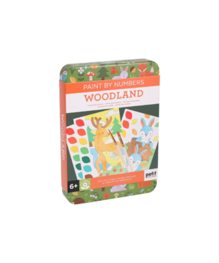 Gleznošanas komplekts Woodland, Paint by numbers