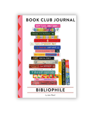 Piezīmju grāmata Bibliophile Book Club Journal