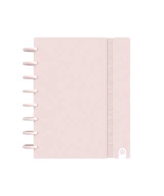Piezīmju grāmata Ingeniox Pink, Pastel, A5, rūtiņu, Carchivo