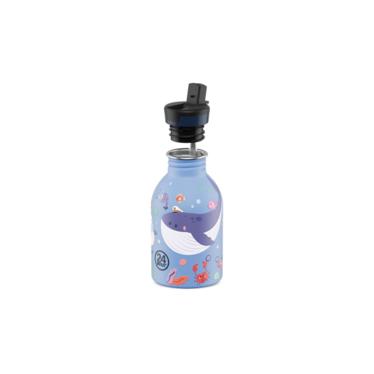 Pudele Urban Sport Lid 250 ml, Ocean Friends, 24 Bottles-Manilla-2