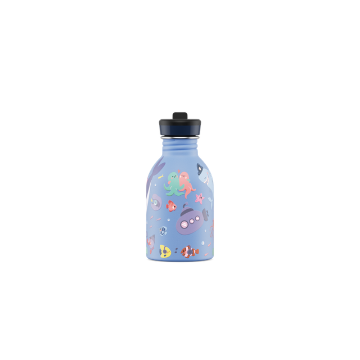 Pudele Urban Sport Lid 250 ml, Ocean Friends, 24 Bottles-Manilla-3