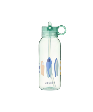 Ūdens pudele Yang, Boards, Light peppermint, 500 ml, Liewood
