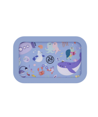 Uzkodu kastīte Snackbox, Ocean Friends, 24 Bottles