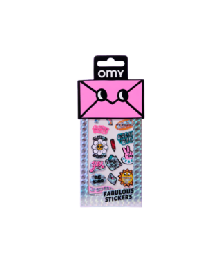 Uzlīmes Fabulous Stickers, Iconic, Messages, Omy