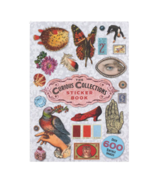 Uzlīmju grāmata The Curious Collectibles Sticker Book