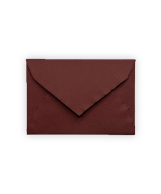 C6 izmēra rokas lējuma papīra aploksne Burgundy, Spain
