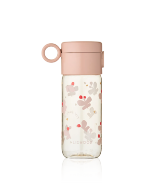 Ūdens pudele Clemence, Butterfly, Apple blossom, 350 ml, Liewood