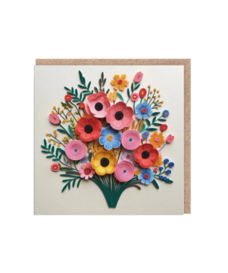 Kartīte Paper Flowers