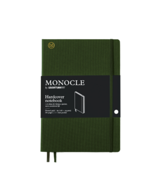 Piezīmju grāmata Monocle B5, Olive, Hardcover, Dotted, Leuchtturm1917