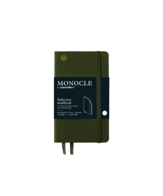 Piezīmju grāmata Monocle A6, Olive, Hardcover, Leuchtturm1917
