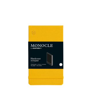 Piezīmju bloks Monocle A6, Yellow, Notepad, Hardcover, Leuchtturm1917
